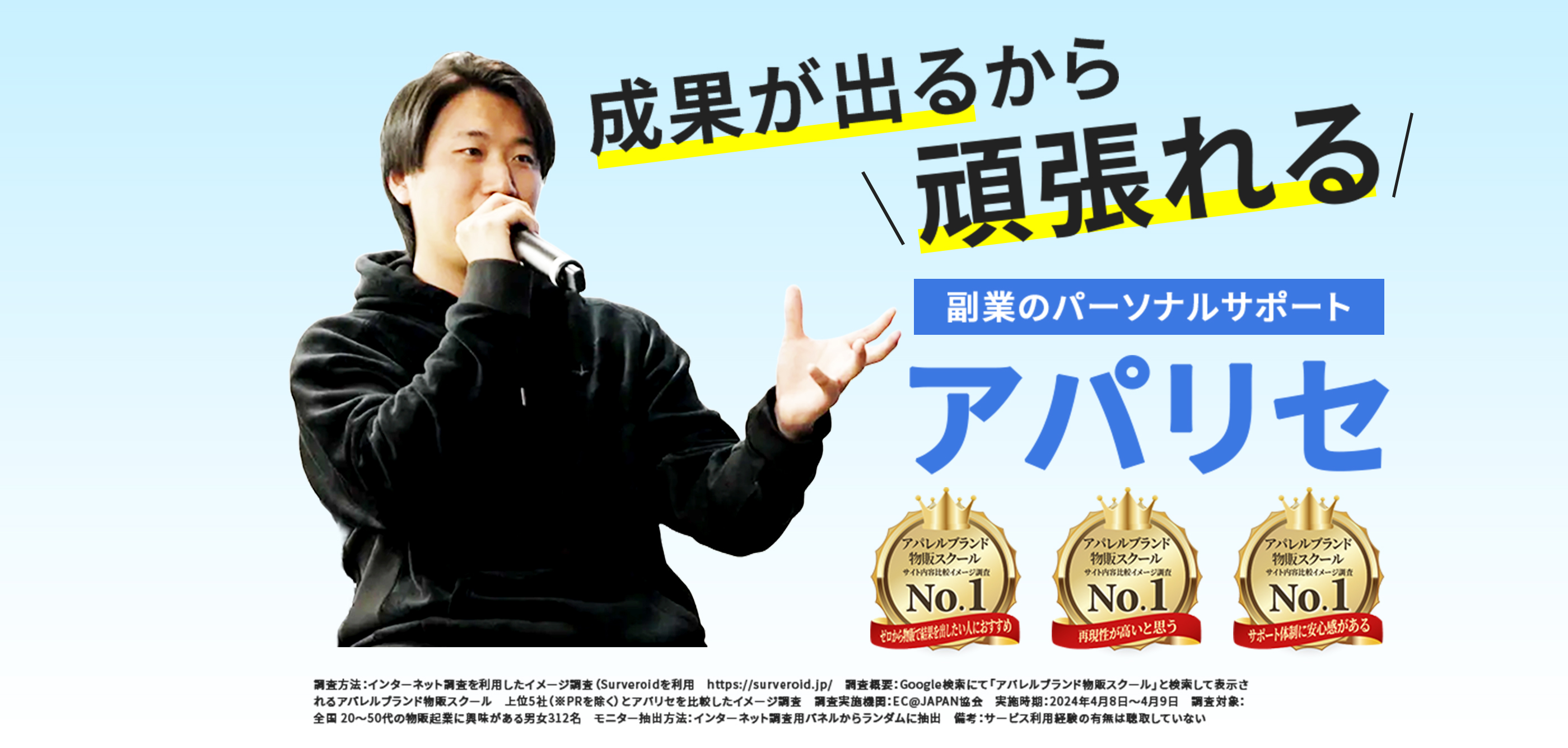 物販のパーソナルサポートアパリセ