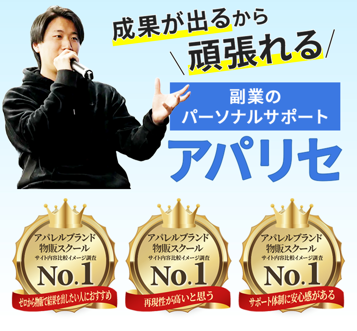 物販のパーソナルサポートアパリセ